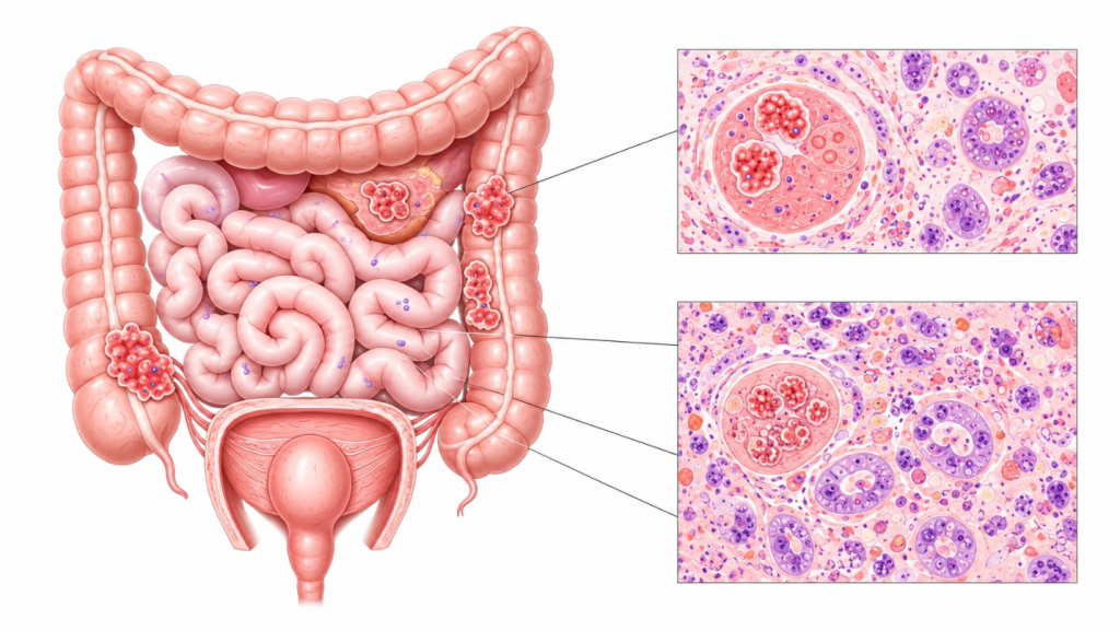colorectal cancer staging and treatment planning.